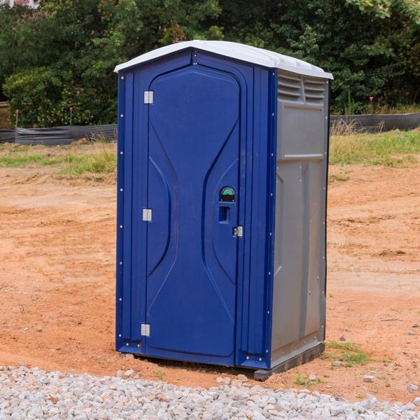 we offer delivery and pickup services for all of our short-term porta potties and can work with you to schedule convenient times